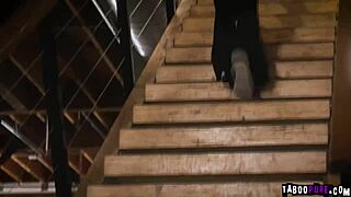 Alison rey begs director michael vegas for role with deepthroat blowjob