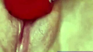 milf, check out my wet hairy pussy quivering on this intense vibrator till i cum hard