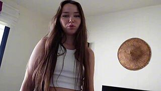 Stepsis and i play sloppy deepthroat games riding rough in her wet pussy! 🎮💦