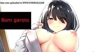 kurumi tokisaki, stroke that cock faster while i tease you in this femdom joi hentai date, got it?