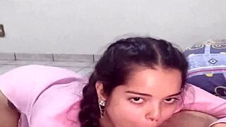 damn, that deepthroat blowjob and cowgirl ride ends with creampie in white moon's tight pussy, full vid on red?