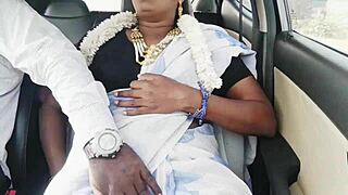 Beautiful Desi Bhabhi Wild Car Fuck Husband's Brother Dirty Telugu Talk
