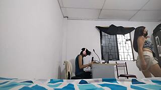 whoa busty stepsis dancin lusty in vr playin with stepbro