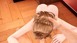 isabel spreads legs wide after sucking cock teasingly