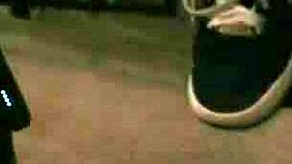 Hotel Hallway Model Craves Muscular Bodybuilder's Fat Cock Banging