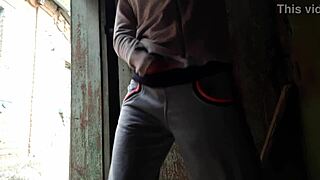 i caught neighbor masturbating... fucked her hard with strap-on