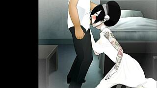 How deep can you go with super deepthroat skills in this random challenge?