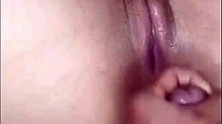 SEXY LATINA SLUT BENDS FOR TIGHT ASSHOLE FUCK AND DEEP CREAMPIE!