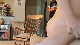 wife sits on hubby's face for wet cunilingus then flips to deepthroat doggystyle. gentle femdom sofa session ends in hot creampie