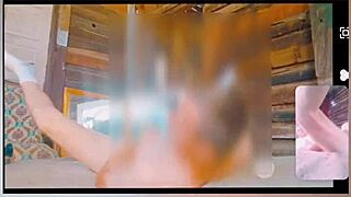 that flexible vr self suck during yoga workout drives me wild with desire