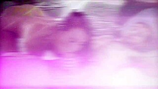 brunette rides cock hard post-shower till squirting!