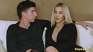 hey mrs naughty housewife suck that cock then ride it doggystyle kitchen squirting cumshot?