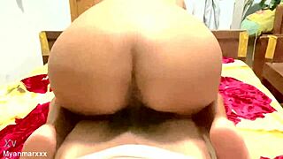 i adore this asian girl's perfect ass riding skills