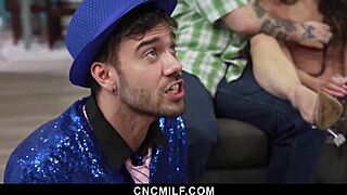 ever wonder how far this freeuse gang pushes their horniest dares? - cncmilf