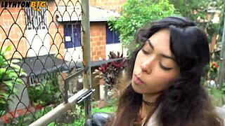 Neighbor Girl's Boxing Practice Ends With Her Sucking Cock And Riding POV After Knockout Consolation!