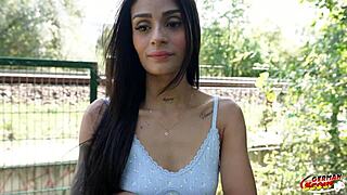 ever wonder how a skinny latina teen takes monster cock rough in berlin casting no condom?