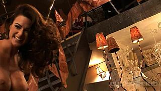 tiffany taylor poses elegantly in black antique lingerie for retro vintage playmate xtra feature