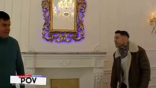 stepsiblings matt dive into mmf with curvy big tits babe