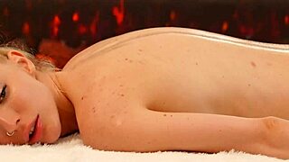 ever facefucked a busty blonde teen client till she gags hard?