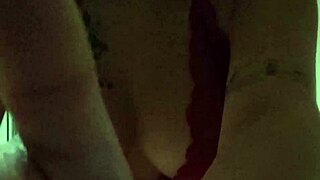 asian milf bounces on cock making big titties jiggle wildly