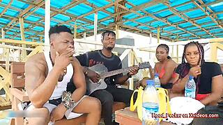 yo we had fun at the beach but i smashed that ebony ass back home 😏🏖️