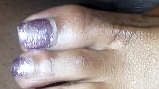 WOW! FEET WRAPPED AROUND THAT THROBBING COCK FOR ULTIMATE TOE-CURLING FOOTJOB PLEASURE!