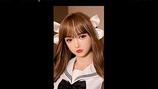 Blonde fuck doll gets sensual toy pounding in hot yjl collection 🔥💋