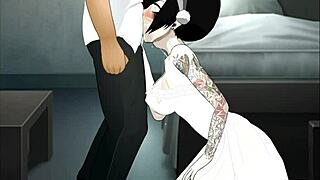 How deep can you go with super deepthroat skills in this random challenge?