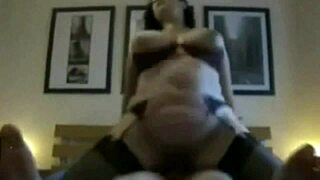 i luv watching my horny fat bbw ex ride cock hard before takin that messy facial cumshot