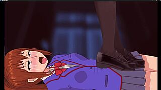femuzero skullgirl tramples face then smothers in brutal facesitting