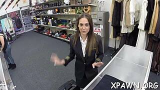 non-professional couple fucks rough with tight pussy action