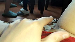 wet pussies drip together in synchronized three-way orgasm