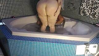 CUTE PORNSTAR RIDES MASSAGE ANAL TO CREAMPIE COWGIRL