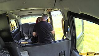 Fetish girl spied and ass fucked doggystyle in backseat