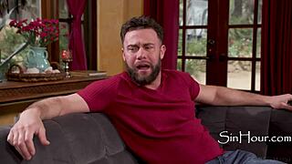 stepdaughter sky wonderland obsesses suckin daddy cock spoonin big tits blonde