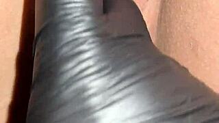 Neighbor stuffs Colombian Sabrinafoxy's ass with cum just right