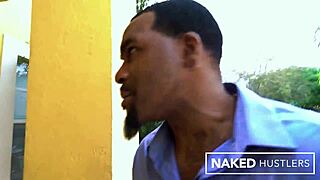 man, this horny cheating blonde milf wife with huge natural tits deepthroats bbc salesman door to door