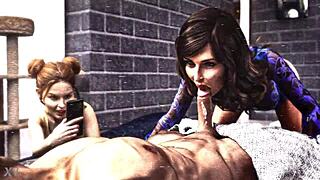 reborn dude jerks off then pounds ass in reborn ai tailor scene