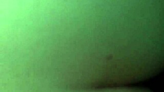 mixed couple shakes big ass booty in homemade tease