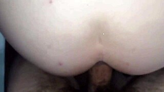 hermanastra's curvy big ass bent over doggystyle for monster cock pounding