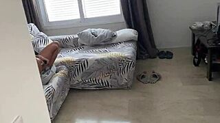 Naughty cousin catches masturbation demands total submission