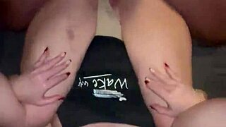 Stepbrother ravages beautiful stepsister's big bum doggystyle bending her over