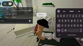 femboy lures me to bedroom for rough shemale sex action