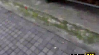 debt-strapped bride bends for loan manager's hardcore pov fuck to erase her debts