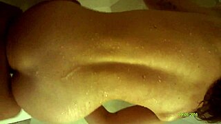 early morning shower turns into husband pounding submissive wife doggystyle