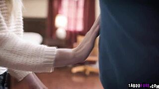 i crave stepdad's tongue on my wet pussy before his throbbing cock slams deep