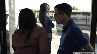 You're Making Me Watch You Fuck Petite Teen Neighbor In Front Of Window