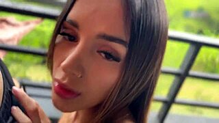 my best friend colombian teen rides me cowgirl in cabin lingerie