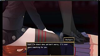 femuzero skullgirl tramples face then smothers in brutal facesitting