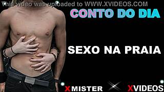 Quer ouvir esse conto erótico de sexo selvagem na praia brasileira africana?